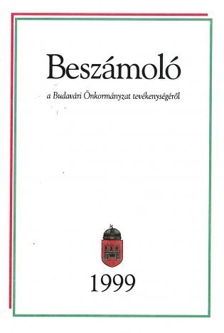 Beszámoló 1999.